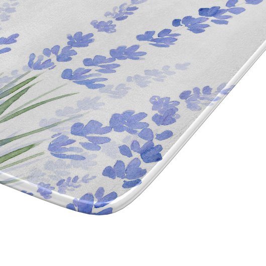 Lavendelfeld 2 schneidebrett (Ecke)