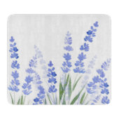 Lavendelfeld 2 schneidebrett (Vorderseite)