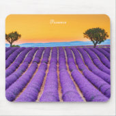 Lavendelfeld in der Provence Mousepad (Vorne)