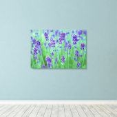 Lavendelfeld Leinwanddruck (Insitu (Holzboden))