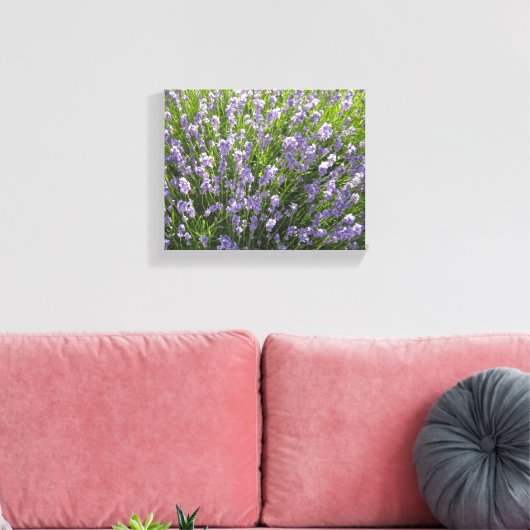 Lavendelfeld Leinwanddruck (Insitu (Wohnzimmer))
