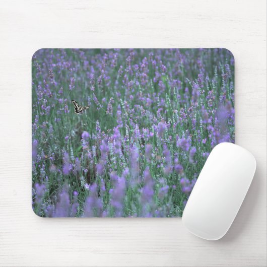 Lavendelfeld Mousepad (Mit Mouse)