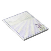 Lavendelfeld Notizblock (angewinkelt)