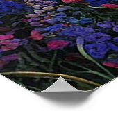 Lavendelfeld Poster (Ecke)