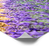 Lavendelfeld Poster (Ecke)