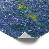 Lavendelfeld Poster (Ecke)