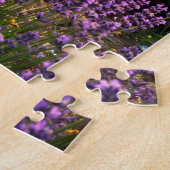 Lavendelfeld Puzzle (Seite)