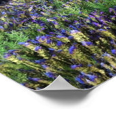 Lavendelfelder drucken poster (Ecke)