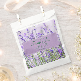Lavendelfelder Gastgeschenk Hochzeit Geschenktütchen