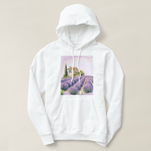 Lavendelfelder in der Provence Hoodie