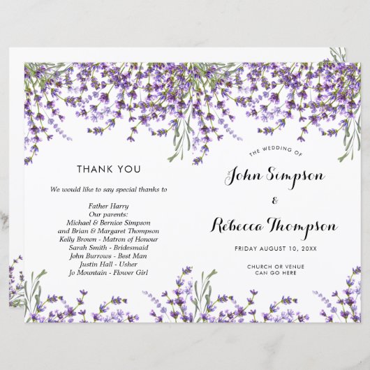 Lavendelfest (Vorne/Hinten)