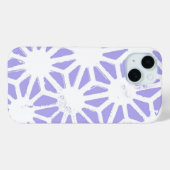 Lavendelgeometrie Case-Mate iPhone Hülle (Rückseite (Horizontal))