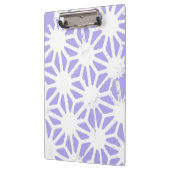 Lavendelgeometrie Klemmbrett (Links)