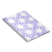 Lavendelgeometrie Notizblock (Rechte Seite)