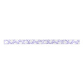 Lavendelgeometrie Satinband (Vorderseite)