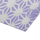 Lavendelgeometrie Schneidebrett (Ecke)