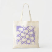 Lavendelgeometrie Tragetasche (Vorne)