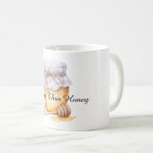 Lavendelglas Süßer Als Honig Kaffeetasse (VorderseiteRechts)