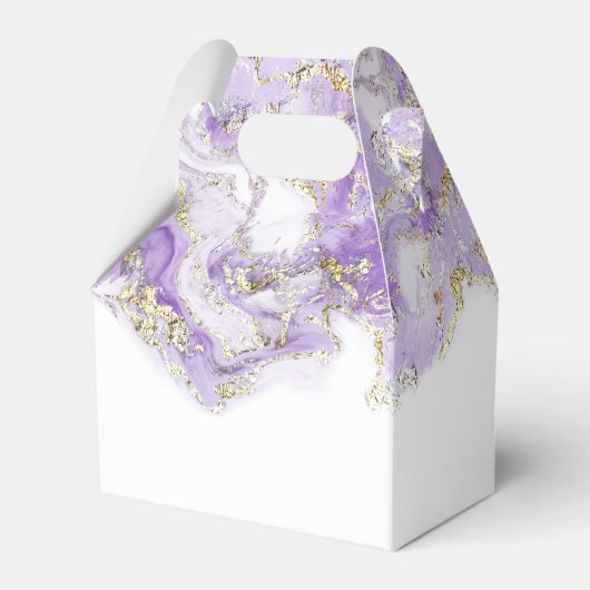 Lavendelgold | GASTGESCHENK HOCHZEIT Geschenkschachtel (Rückseite)