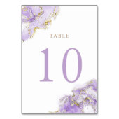 Lavendelgold Tischnummer 10 (Rückseite)