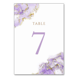 Lavendelgold Tischnummer 7
