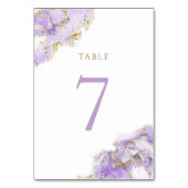 Lavendelgold Tischnummer 7 (Vorderseite)