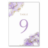 Lavendelgold Tischnummer 9 (Vorderseite)