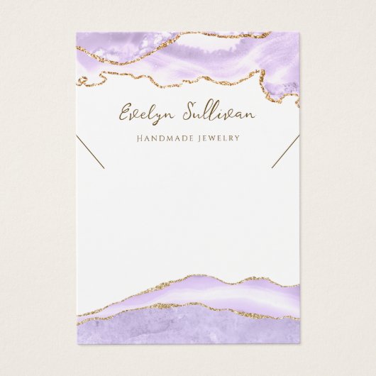 Lavendelhalskarte (Vorderseite)