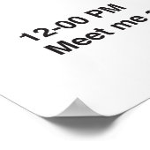 Lavendelhaze Poster (Ecke)