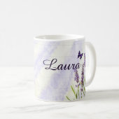 Lavendelkaffee - personalisierter Mug Kaffeetasse (VorderseiteRechts)