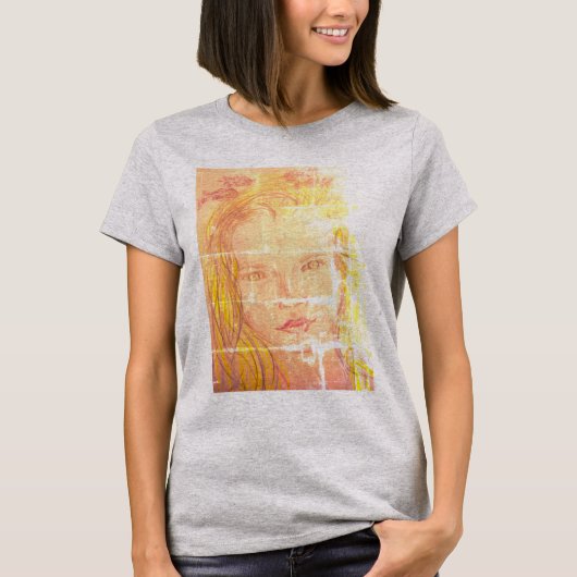 Lavendelmädchen T-Shirt (Vorderseite)