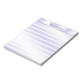 Lavendelmarkierung Personalisierter Notepad Notizblock (Rotiert)