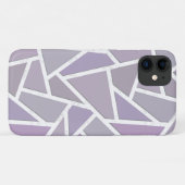 Lavendelmosaikmuster Case-Mate iPhone Hülle (Rückseite (Horizontal))