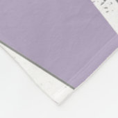 Lavendelmosaikmuster Fleecedecke (Ecke)