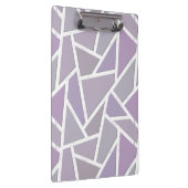 Lavendelmosaikmuster Klemmbrett (Rechts)