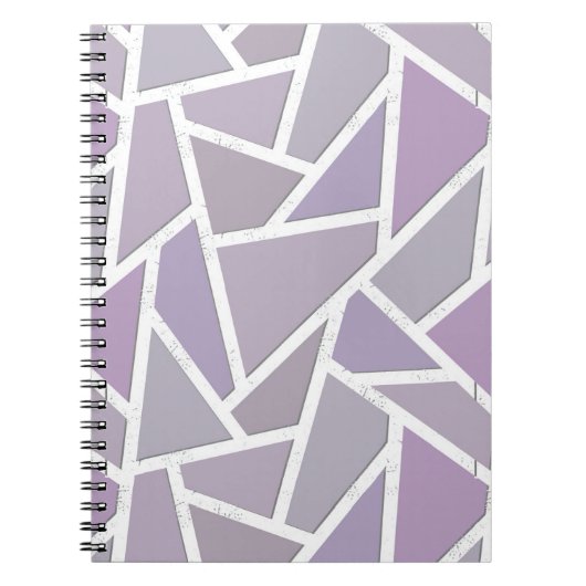 Lavendelmosaikmuster Notizblock (Vorderseite)