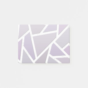 Lavendelmosaikmuster Post-it Klebezettel