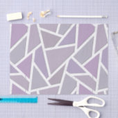 Lavendelmosaikmuster Seidenpapier (Handwerk)
