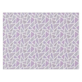 Lavendelmosaikmuster Tischdecke (Vorderseite (Horizontal))
