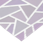 Lavendelmosaikmuster Tischdecke (Schrägansicht)