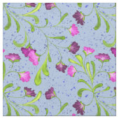 Lavendelmuster auf Stoff (Nahaufnahme)