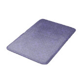 Lavendelmuster Badematte (Schrägansicht)