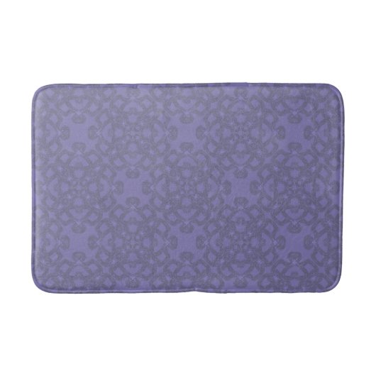 Lavendelmuster Badematte (Vorderseite)