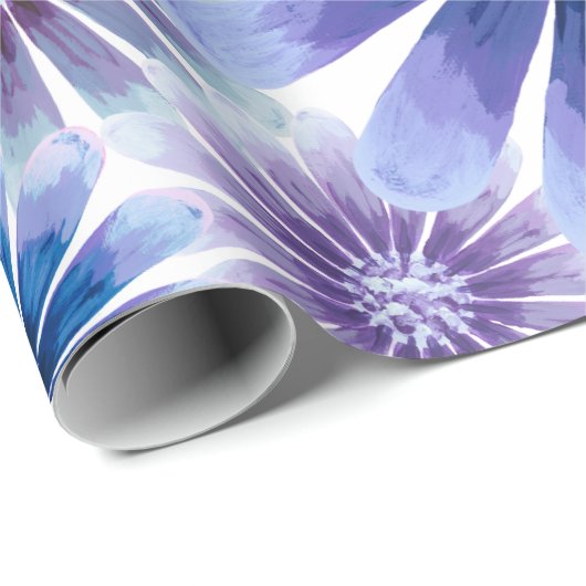 Lavendelpapier Geschenkpapier (Rolleneckpunkt)