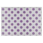 Lavendelpolka-Punkte auf weiß Schneidebrett (Vorderseite)