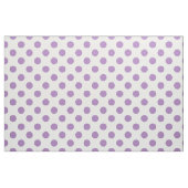 Lavendelpolka-Punkte auf weiß Stoff (Fat Quarter (45,7 x 55,9 cm))