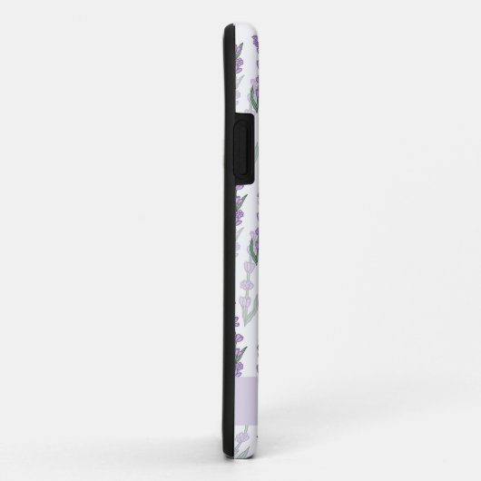 Lavendelprovenz lila Blume Case-Mate iPhone Hülle (Hinten/Rechts)