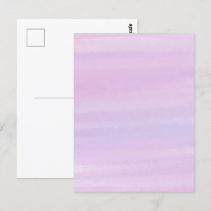 Lavendelrosa ist meine Lieblingsfarbe Postkarte