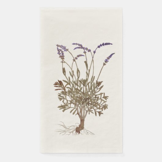 Lavendelserviette Serviette (Vorderseite)