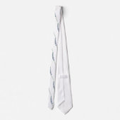 Lavendelsprig-Krawatte Krawatte (Rückseite)